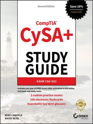 cover image of CompTIA CySA+ Study Guide